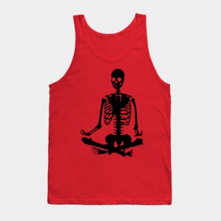 Yoga scelet Tank Top